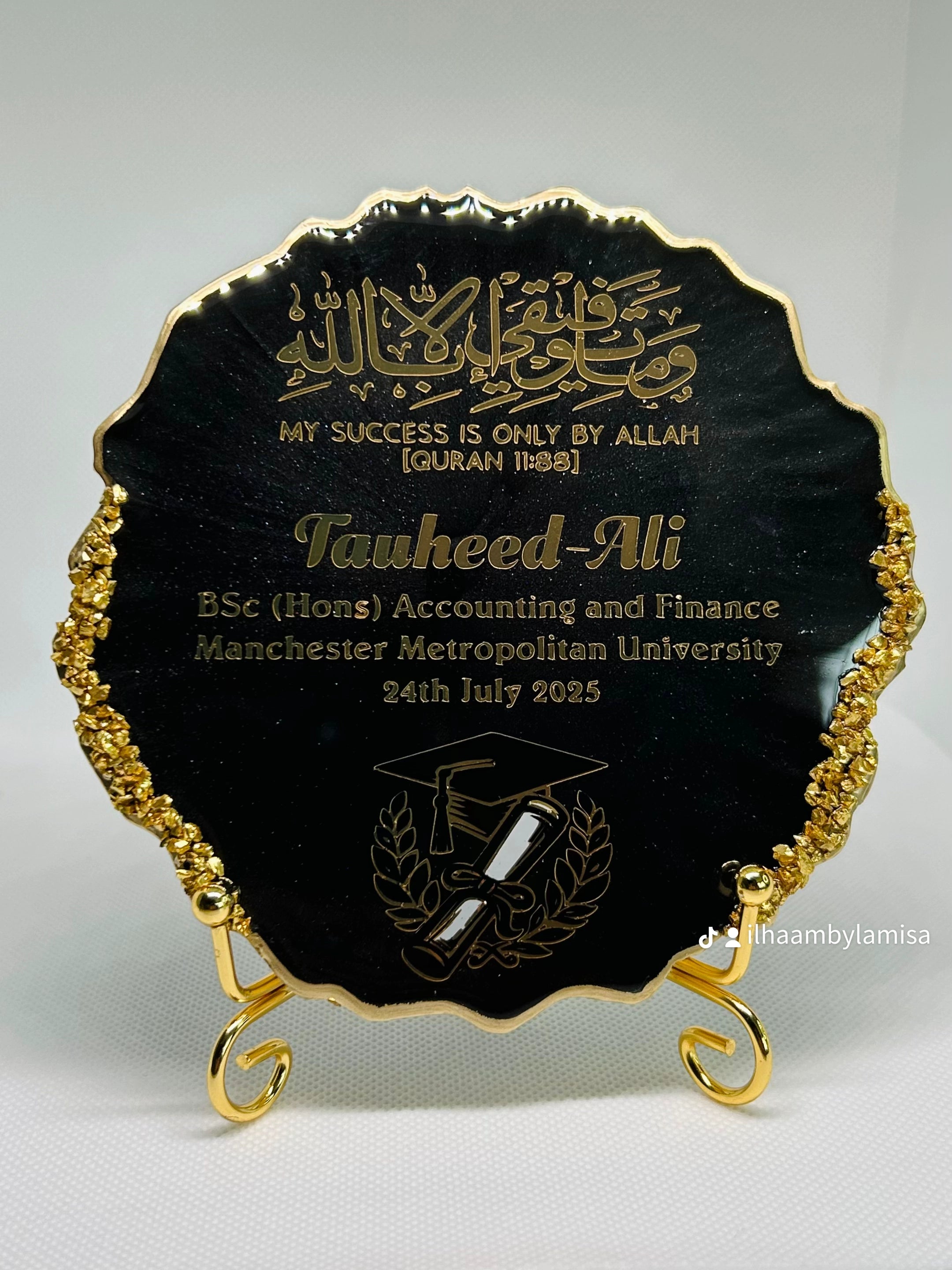 Graduation Plaque