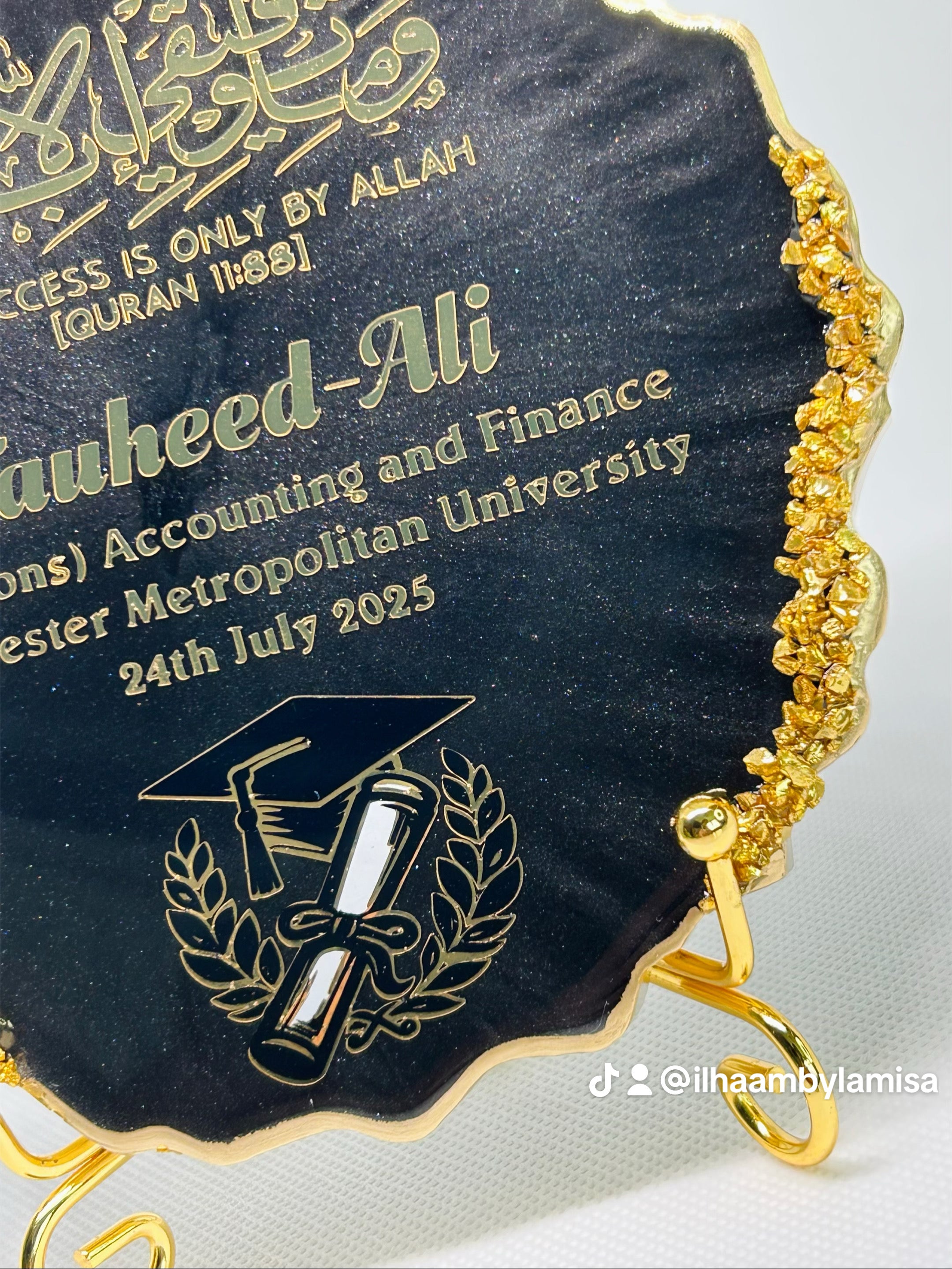 Graduation Plaque