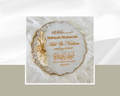 Neutral Floral Nikkah Keepsake for Couples
